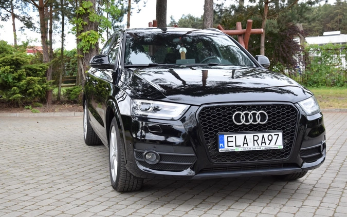 Audi Q3 cena 57900 przebieg: 137500, rok produkcji 2015 z Lubliniec małe 742